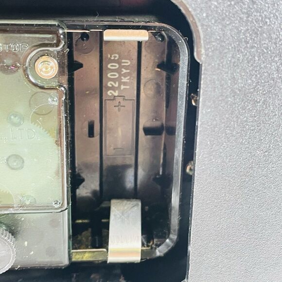 Vintage Seiko Quartz World Time Zone Clock With Airplane Second Hand Desk Mantle - Picture 15 of 16